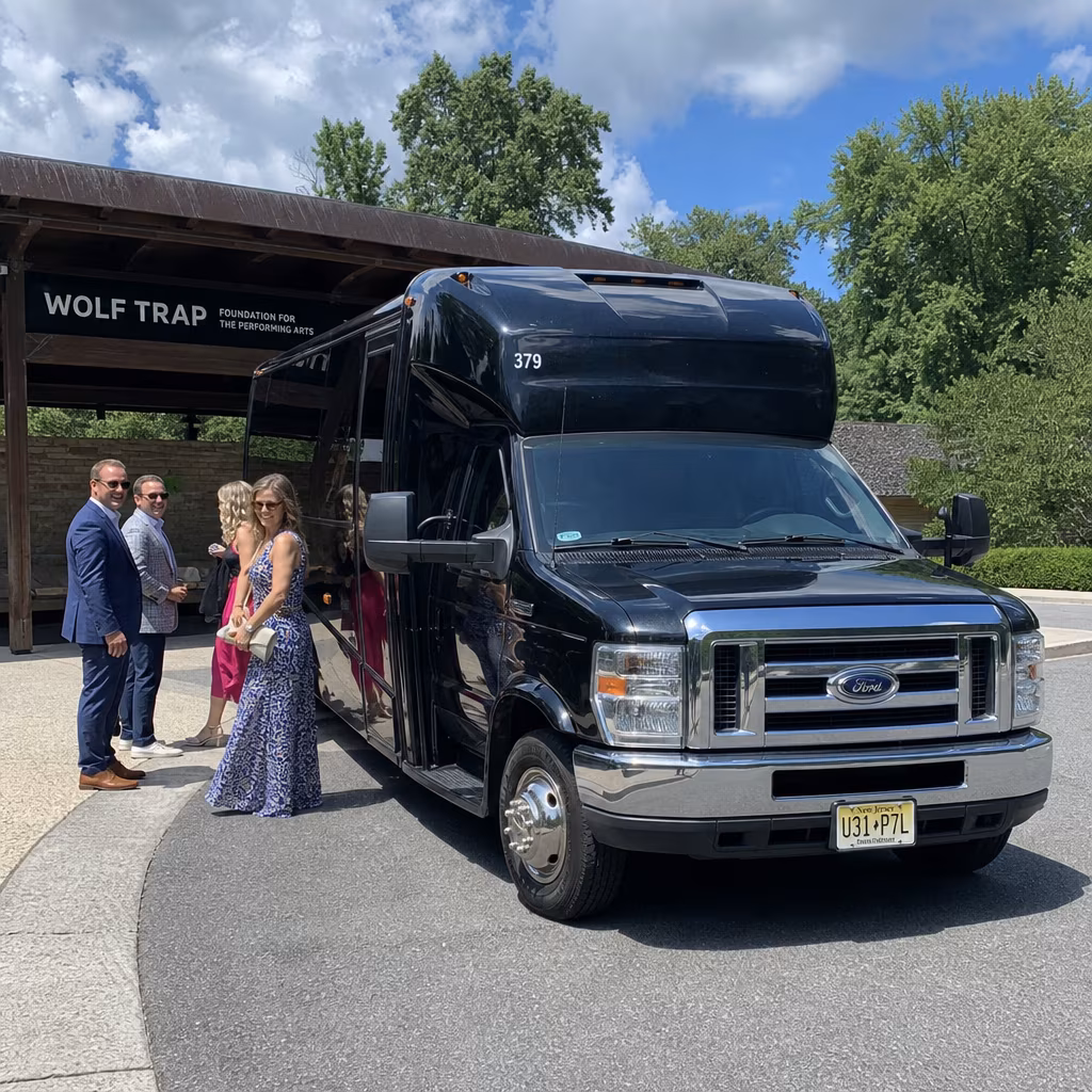 Rent a Bus to Wolf Trap