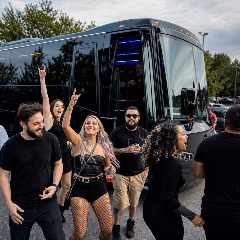 Washington Concert Transportation fleet vehicle
