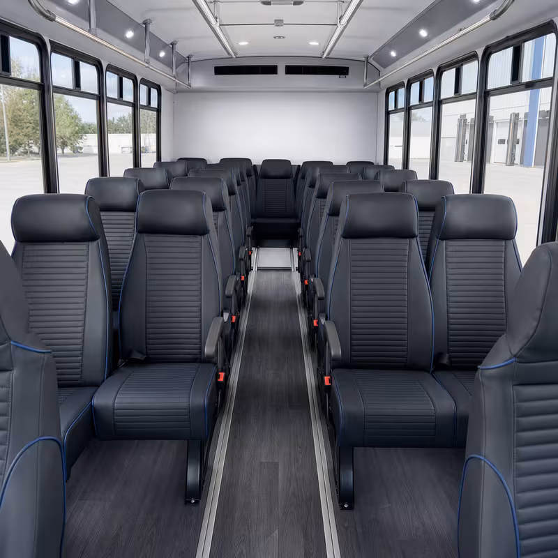 minibus interior