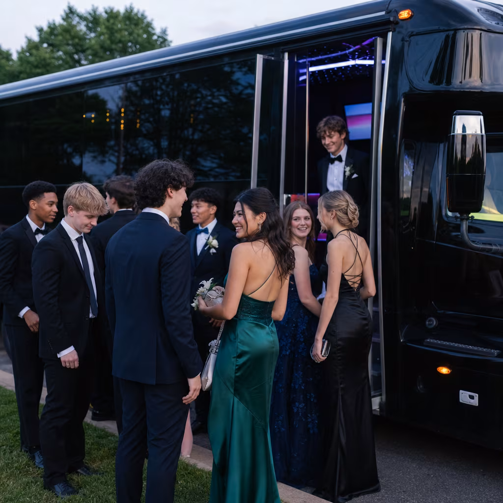 Washington Prom Party Bus Rental