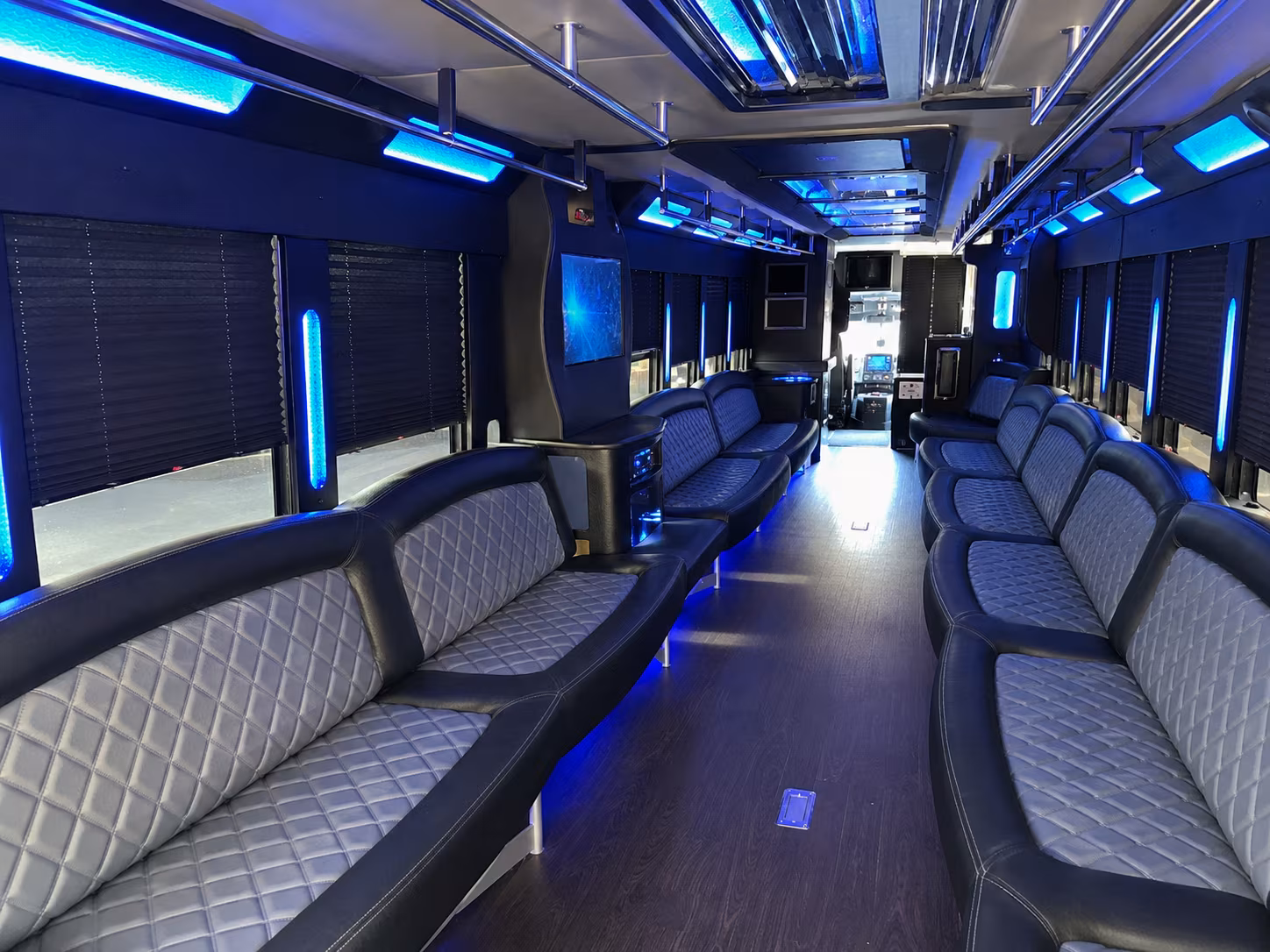 Washington Bachelor & Bachelorette Transportation party bus exterior