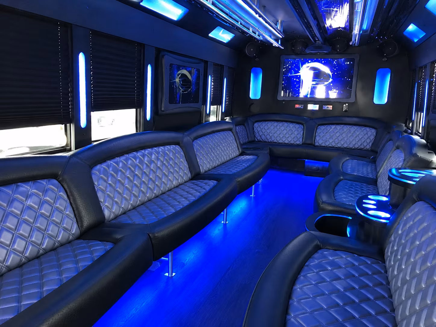 Washington Bachelor & Bachelorette Transportation onboard seating
