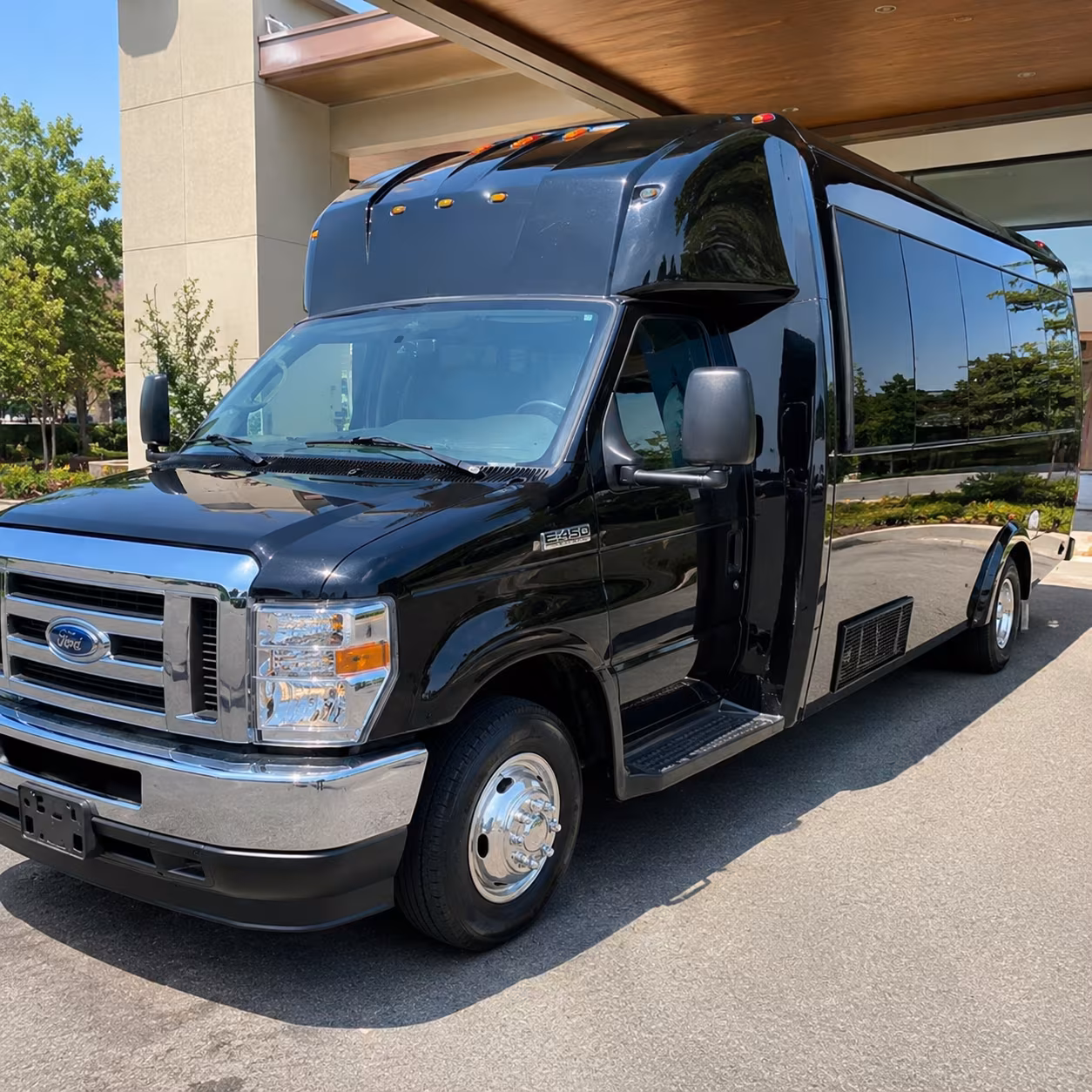 Washington Concert & Music Festival Transportation party bus exterior