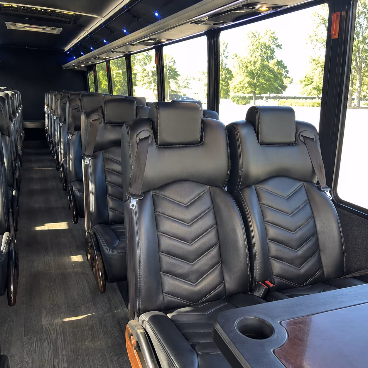 Washington Corporate Transportation party bus exterior