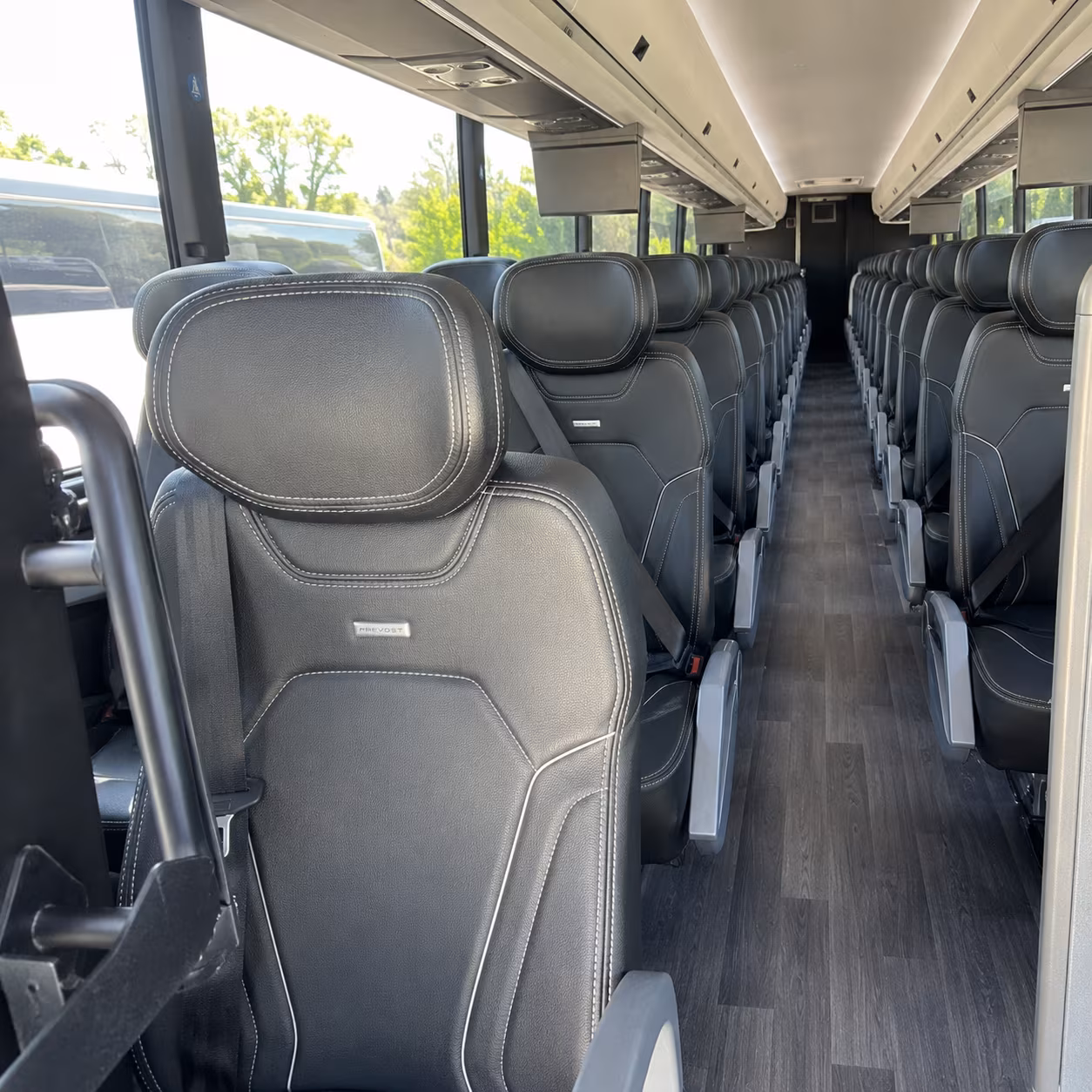 Washington Corporate Transportation party bus exterior