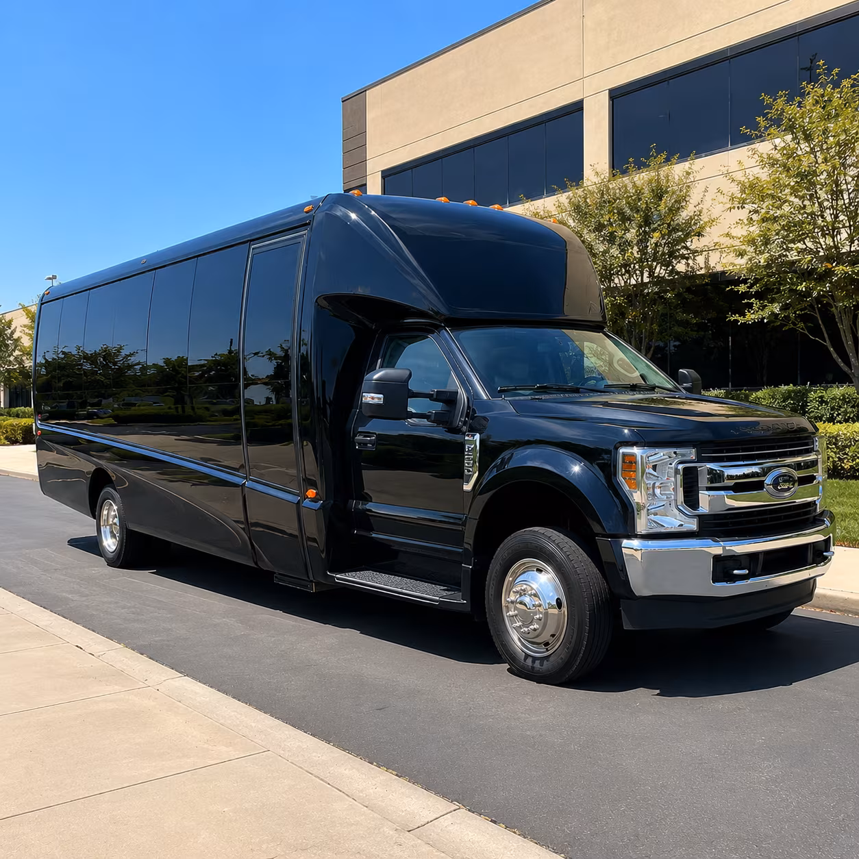 Washington Corporate Transportation party bus exterior