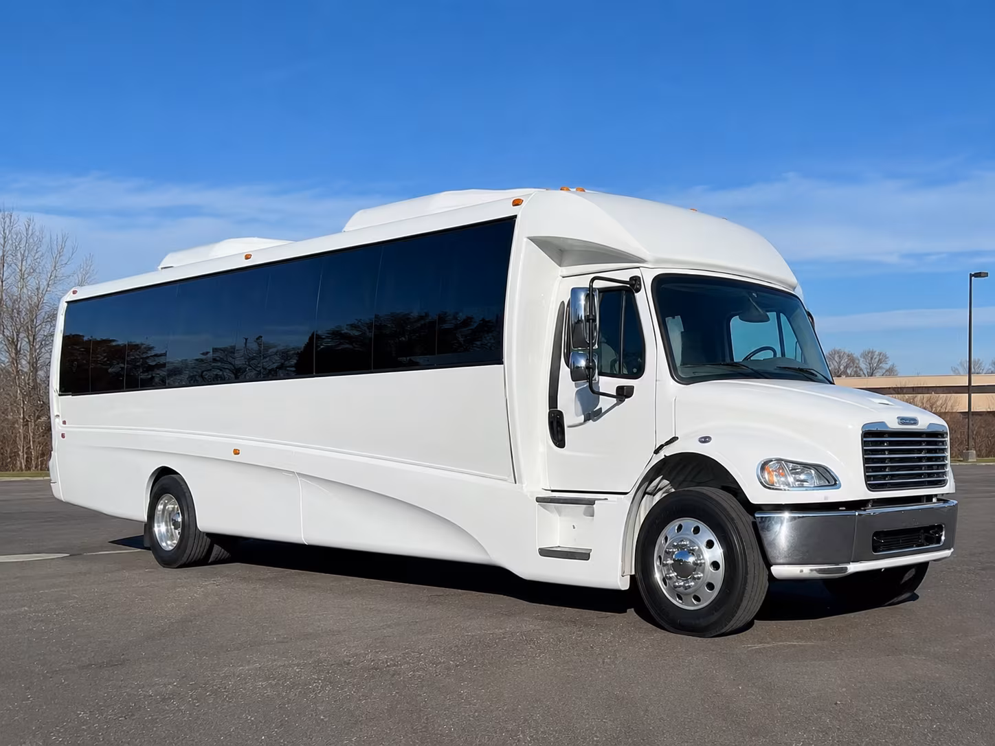 Washington Private Event Transportation party bus exterior