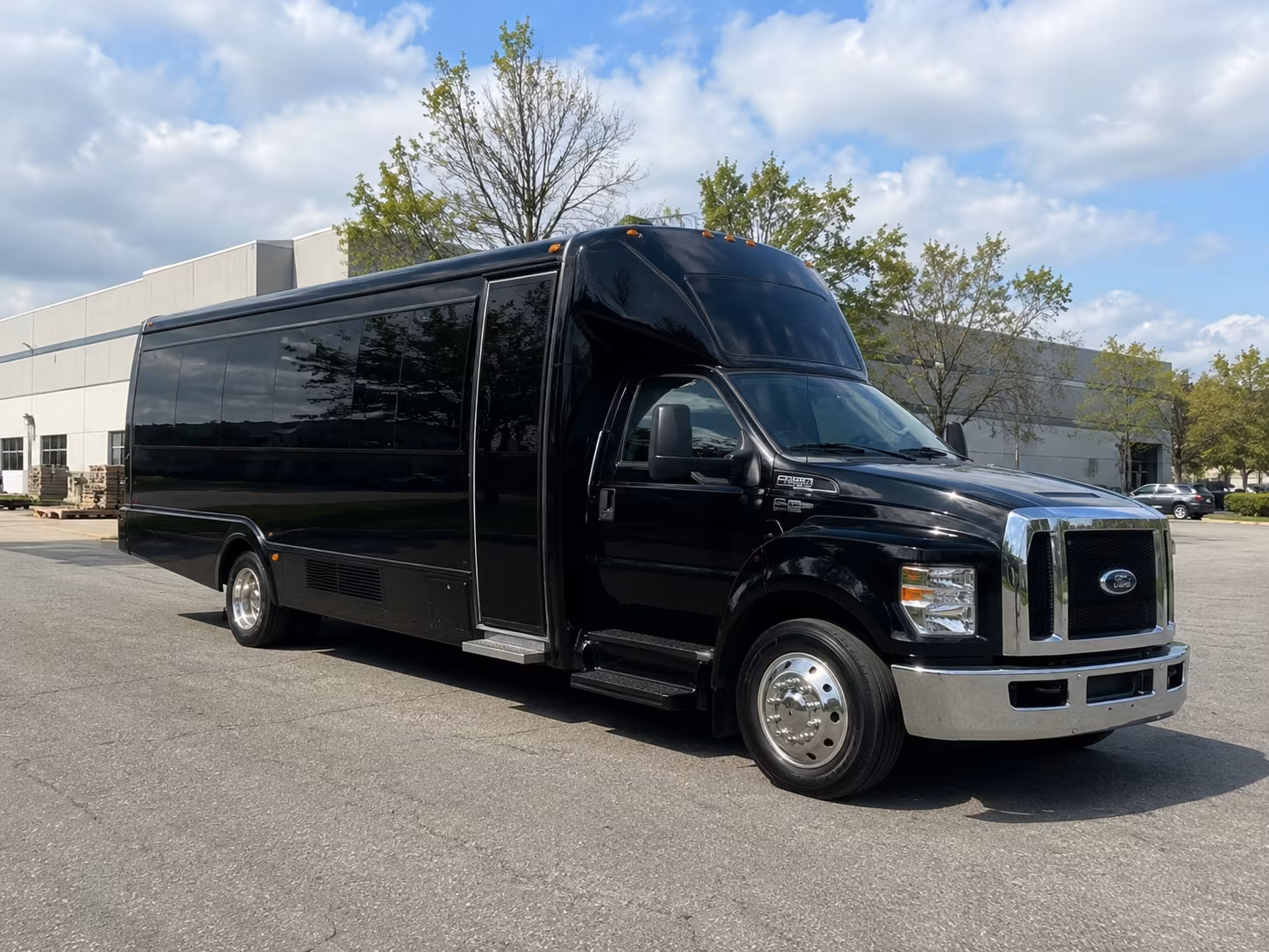 Washington Prom & Homecoming Transportation party bus exterior