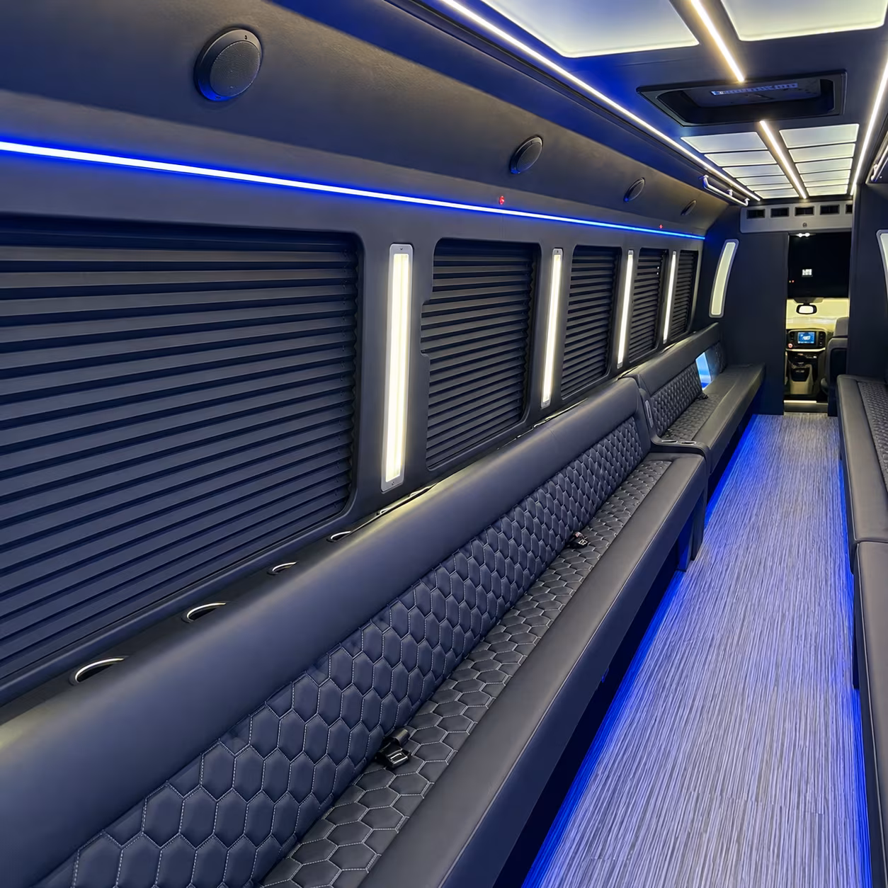 Washington Prom & Homecoming Transportation onboard seating