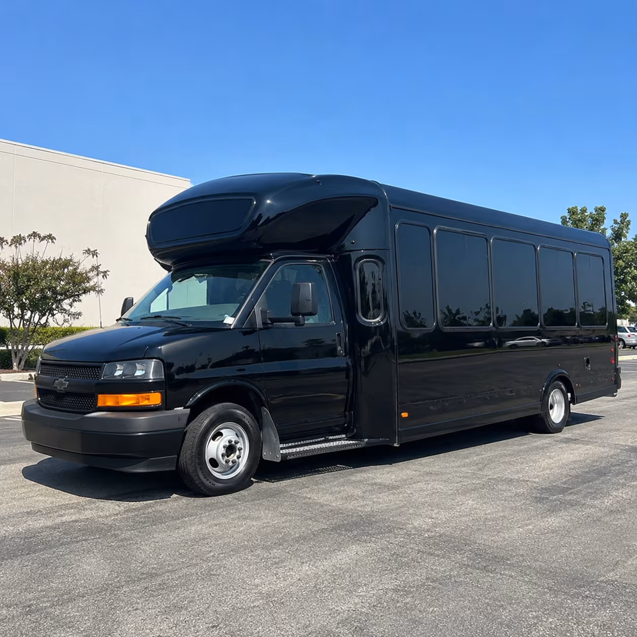 Washington Prom & Homecoming Transportation party bus exterior