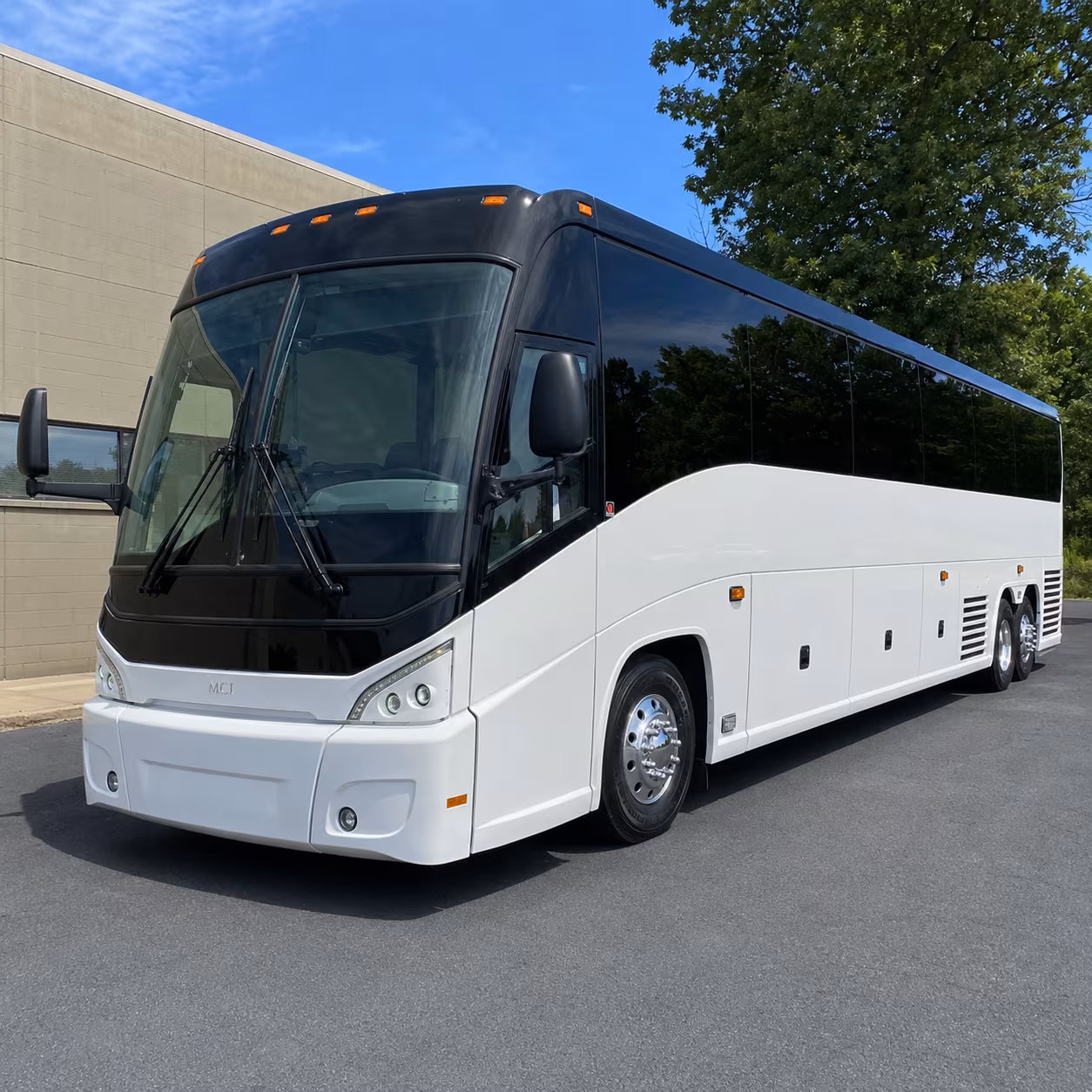 Washington School Event Transportation party bus exterior