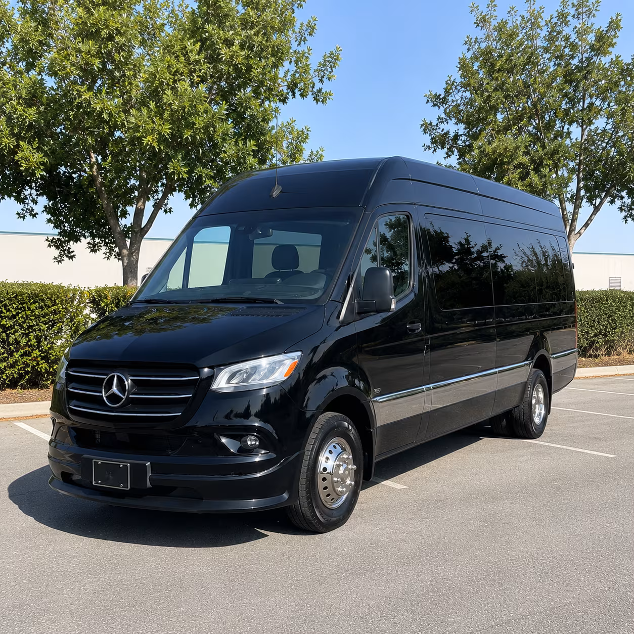 Washington School Event Transportation party bus exterior