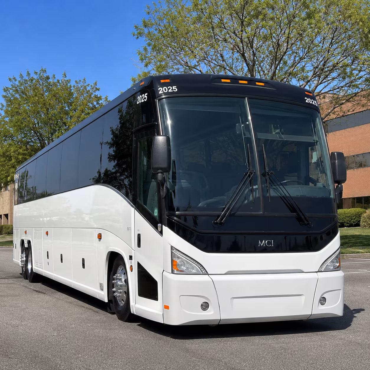 Washington School Event Transportation party bus exterior