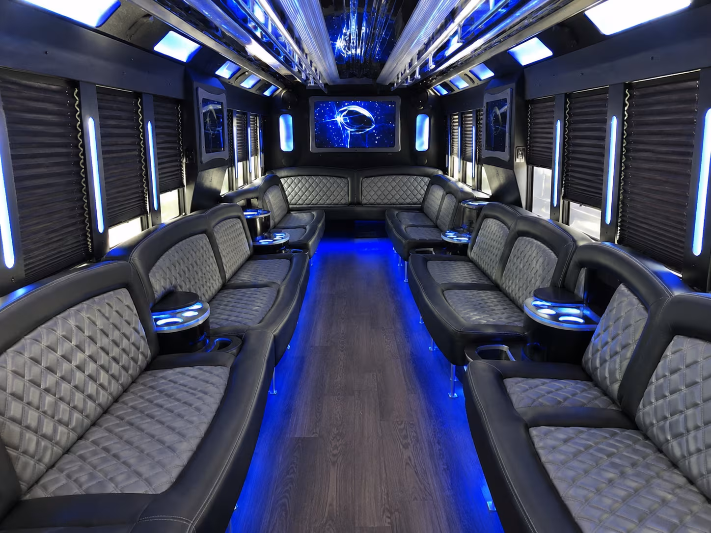 Washington Winery Tour & Pub Crawl Transportation party bus exterior